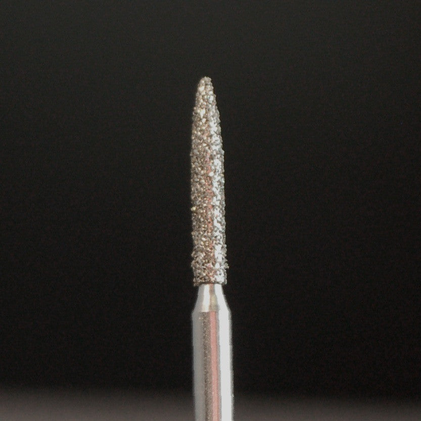 A&M Instruments Single Patient Use FG Diamond Dental Bur 1.3mm Flame - E5 - A & M Instruments Quality Diamond Tools