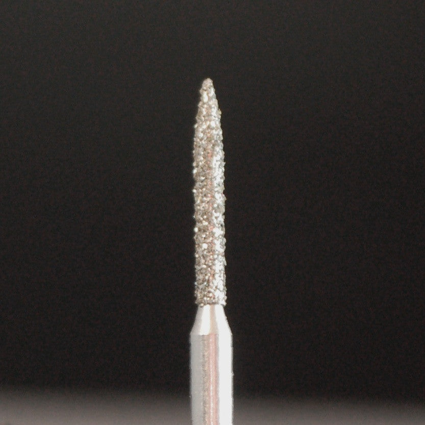 A&M Instruments Multi-Use FG Diamond Dental Bur 1.0mm Flame - E55 - A & M Instruments Quality Diamond Tools