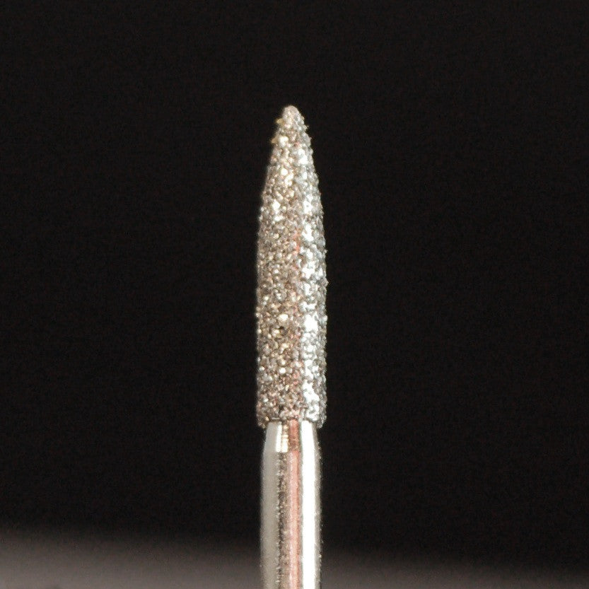 A&M Instruments Multi-Use FG Diamond Dental Bur 1.8mm Flame - E58 - A & M Instruments Quality Diamond Tools