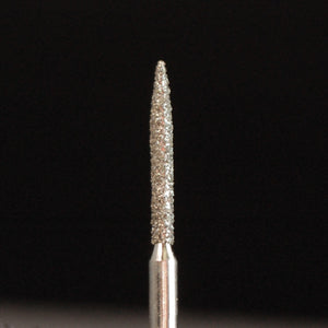 A&M Instruments Multi-Use FG Diamond Dental Bur 1.3mm Long Flame - E5L - A & M Instruments Quality Diamond Tools