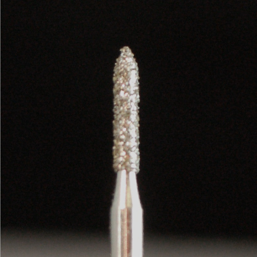 A&M Instruments Single Patient Use FG Diamond Dental Bur 1.2mm Pointed Cylinder - E7S - A & M Instruments Quality Diamond Tools