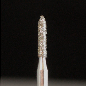 A&M Instruments Multi-Use FG Diamond Dental Bur 1.2mm Pointed Cylinder - E7S - A & M Instruments Quality Diamond Tools