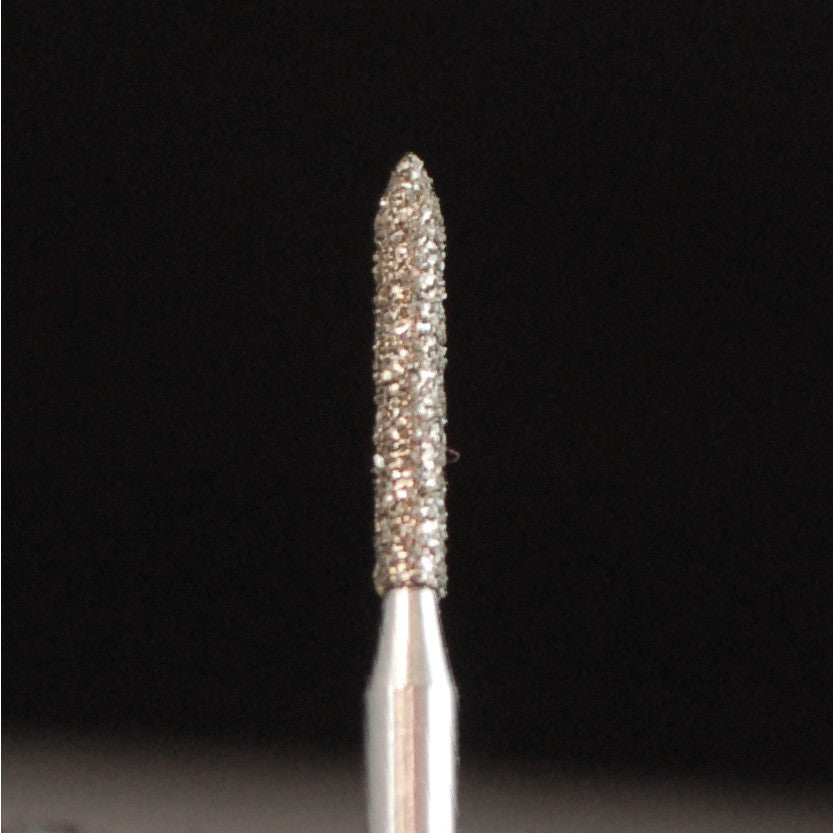 A&M Instruments Multi-Use FG Diamond Dental Bur 1.2mm Pointed Cylinder - E7 - A & M Instruments Quality Diamond Tools
