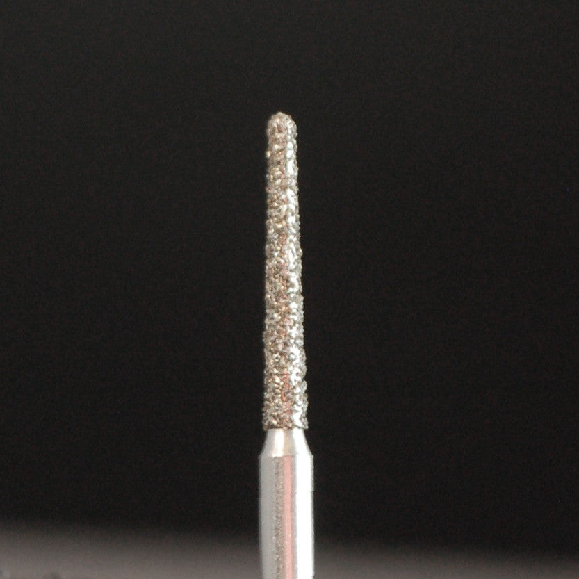 A&M Instruments Single Patient Use FG Diamond Dental Bur 1.2mm Extra Long Round End Taper - H3RL - A & M Instruments Quality Diamond Tools
