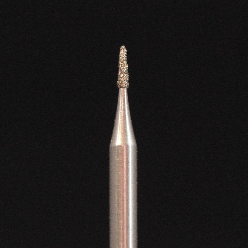 A&M Instruments HP Laboratory Diamond Dental Bur 1mm Flat End Taper - HP845-010 - A & M Instruments Quality Diamond Tools