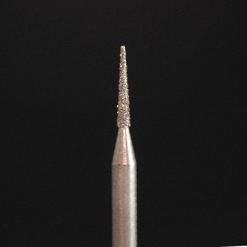 A&M Instruments Industrial Diamond 0.063" Long Flat End Taper - HP848-016 - A & M Instruments Quality Diamond Tools