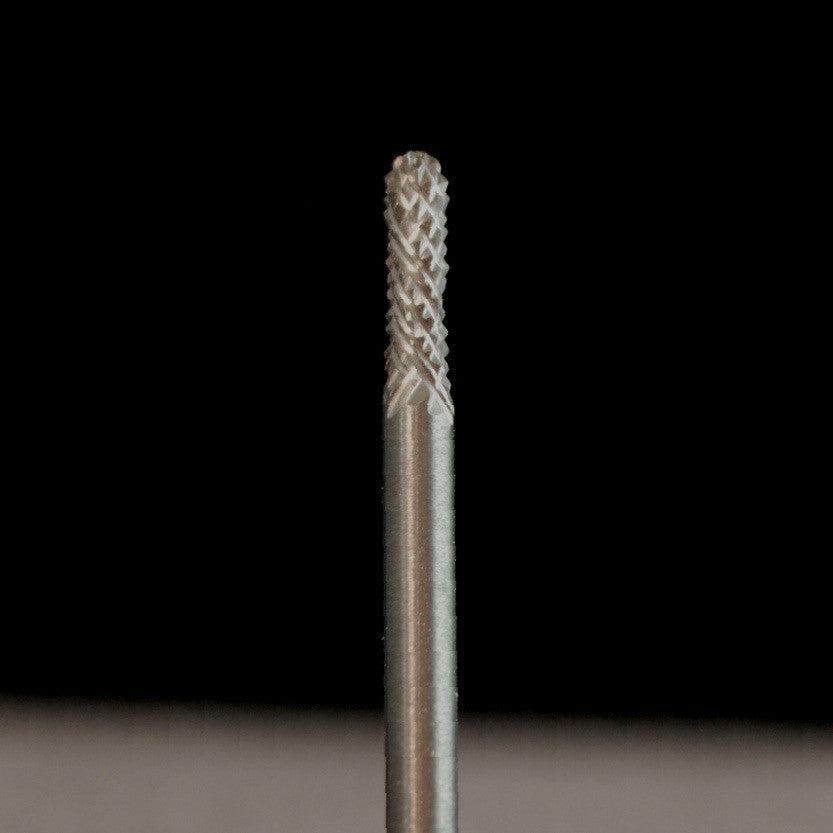A&M Instruments Industrial Carbide Bur 0.0827" Round End Cylinder - HPC200 - A & M Instruments Quality Diamond Tools
