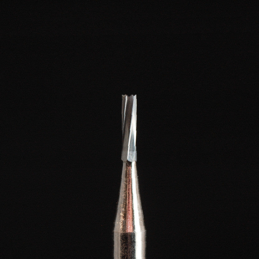 A&M Instruments HP Carbide Bur 1.0mm Straight Flat Cylinder - HPC57 - A & M Instruments Quality Diamond Tools