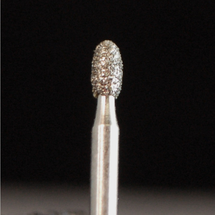 A&M Instruments Single Patient Use FG Diamond Dental Bur 1.8mm Egg - K6 - A & M Instruments Quality Diamond Tools