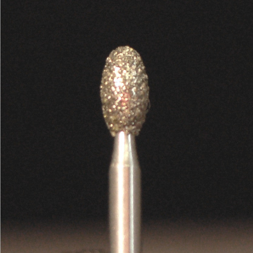 A&M Instruments Multi-Use FG Diamond Dental Bur 2.3mm Egg - K8 - A & M Instruments Quality Diamond Tools