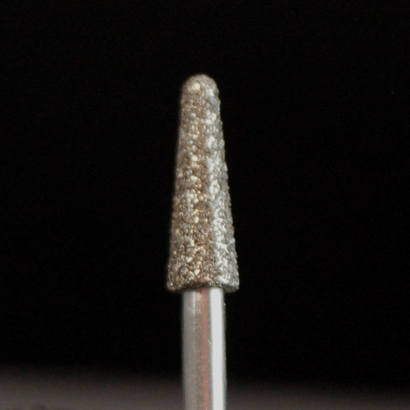 A&M Instruments Single Patient Use FG Diamond Dental Bur 2.5mm Long Round End Taper - M35 - A & M Instruments Quality Diamond Tools