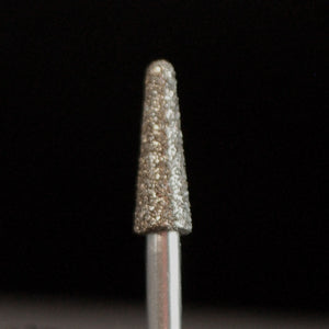 A&M Instruments Multi-Use FG Diamond Dental Bur 2.5mm Long Round End Taper - M35 - A & M Instruments Quality Diamond Tools