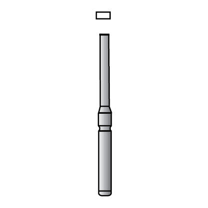 A&M Instruments Multi-Use FG Diamond Dental Bur 1.2mm Flat Tissue Protective End - PE12 - A & M Instruments Quality Diamond Tools